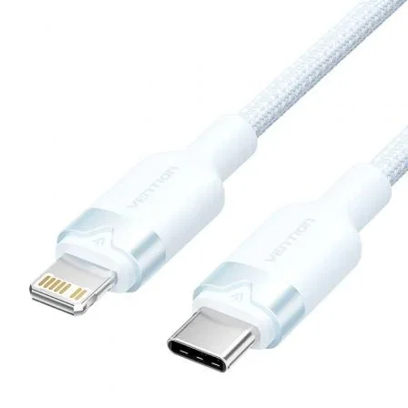 Vention Cable USB-C a Lightning Macho 27W 480Mbps 1m Azul LALSF Vention Cable USB-C a Lightning Macho 27W 480Mbps 1m Azul LALSF